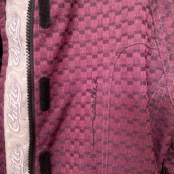 Castle X snowmobile jacket. Like new. Zip & velcro close. Removable hood. 5⭐️PA - Picture 6 of 6
